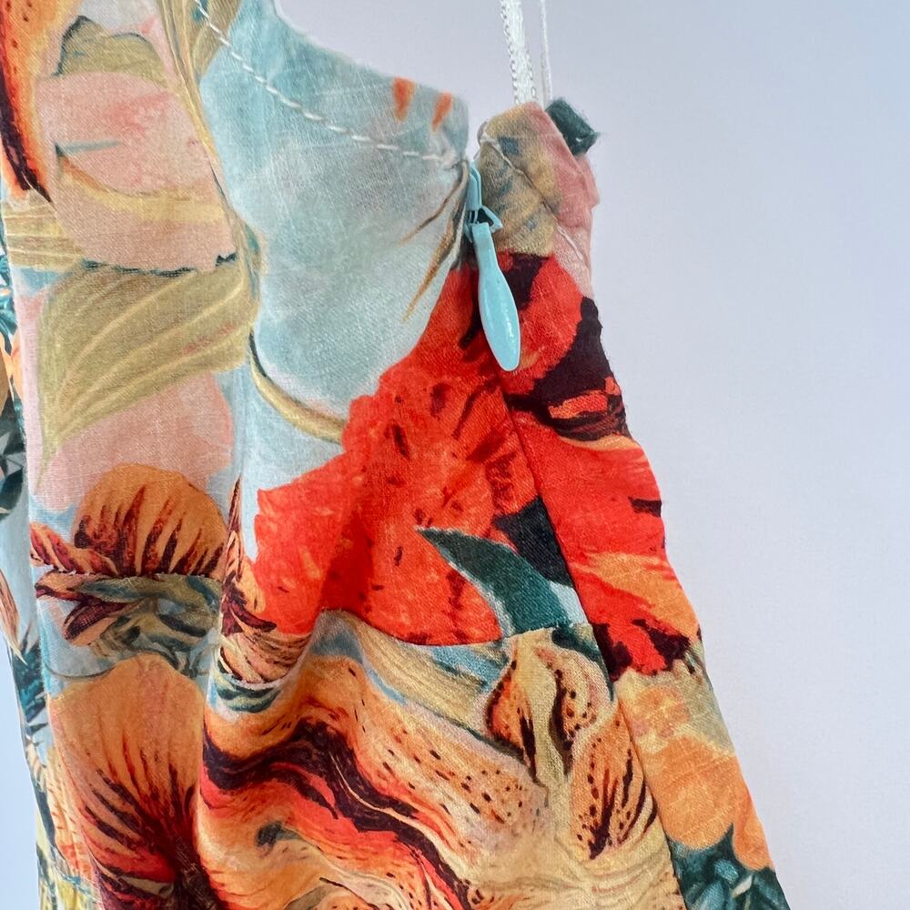 Anthropologie Pilcro Halter Tiered Maxi Dress Multicolor Size S NWT - Picture 8 of 12